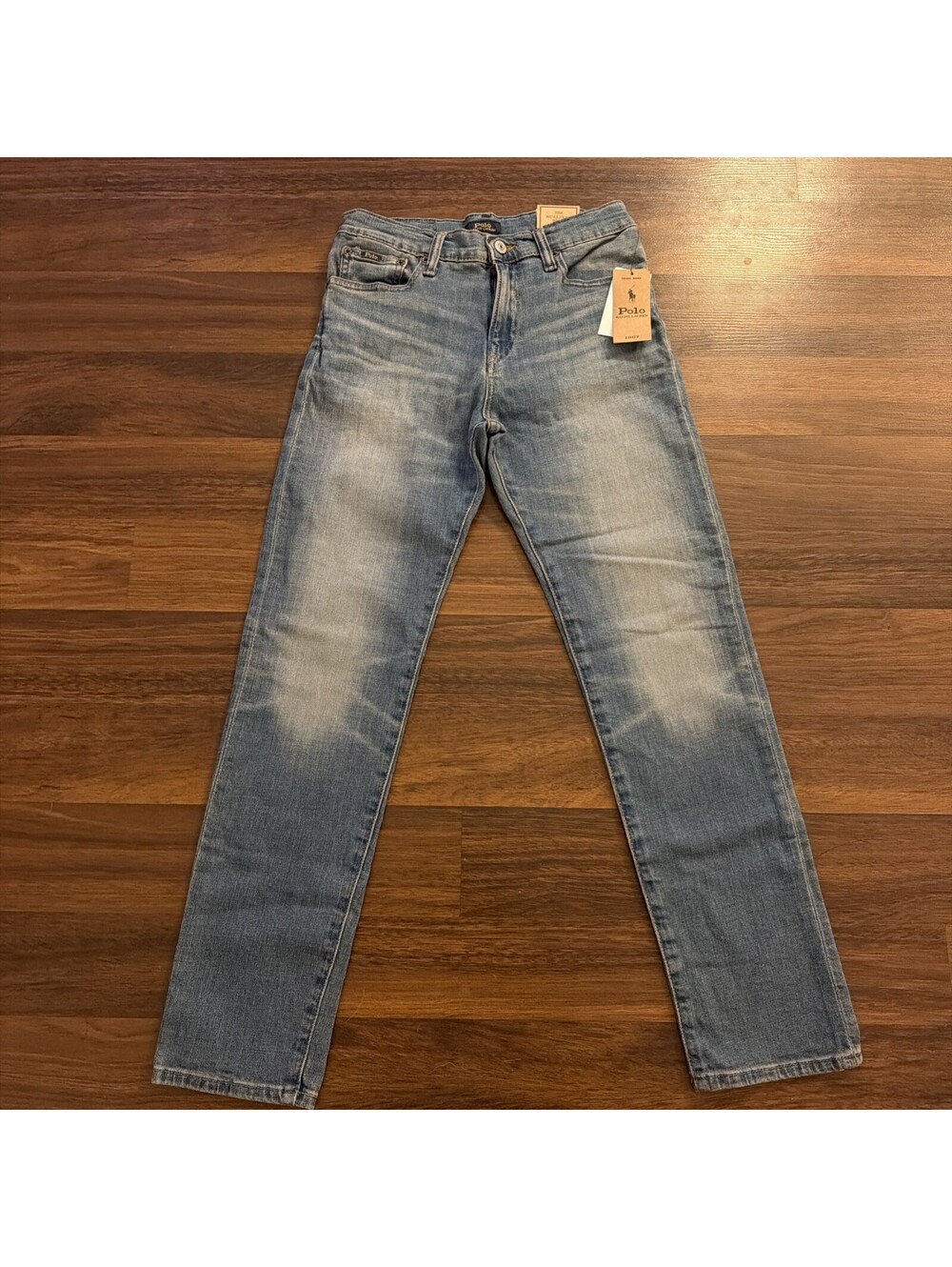 Polo Ralph Lauren Jeans The Sullivan Slim Boys Size 14 Blue Woodhaven Denim NWT